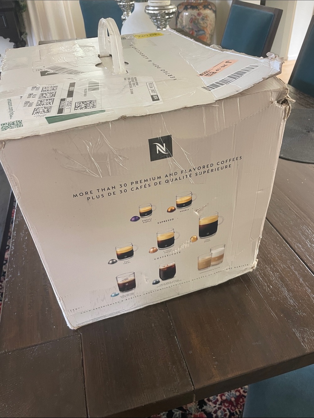 Nespresso vertuo pop + & aeroccino 3 deLonghi compact coffee machine new in box - Picture 7 of 12